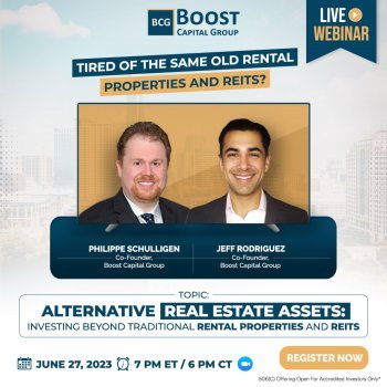 Alternative Real Estate Assets | INVESTING BEYOND TRADITIONAL RENTAL PROPERTIES AND REITs