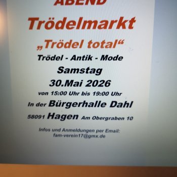 Trödelmarkt "Trödel total"
