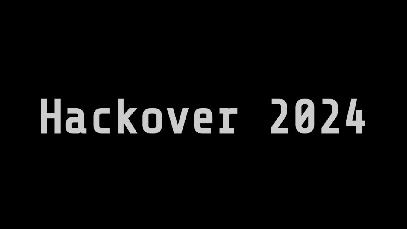Hackover 2024