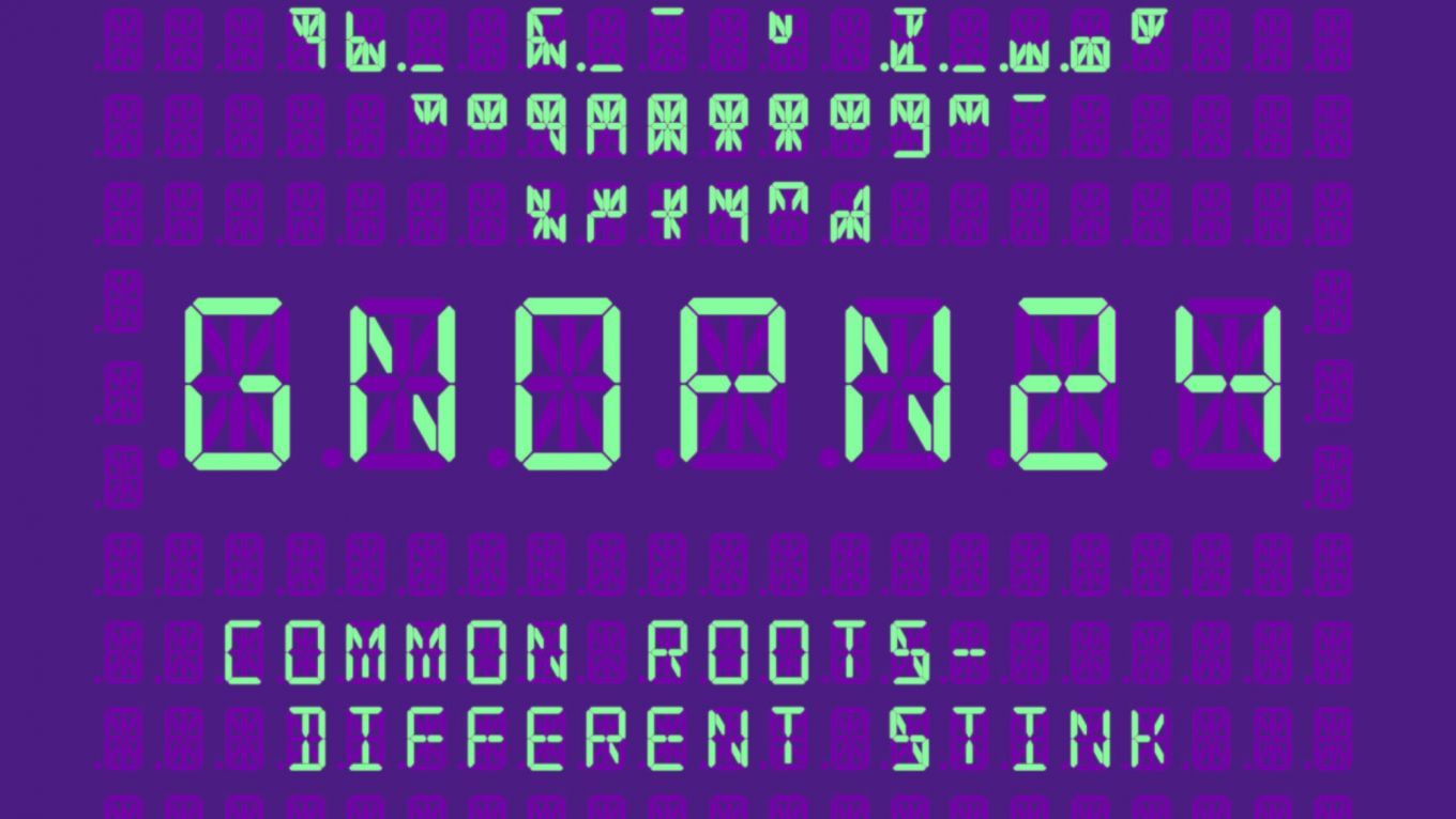 GNOPN24 - GnoblauchProgrammierNacht 2024 - Common Roots - Different Stink