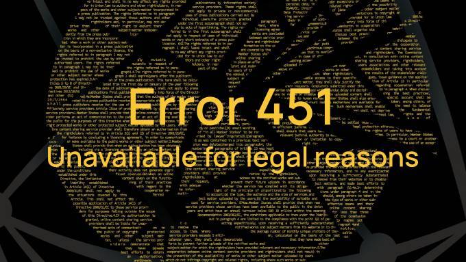 GPN19 - Error 451: Unavailable for legal reasons